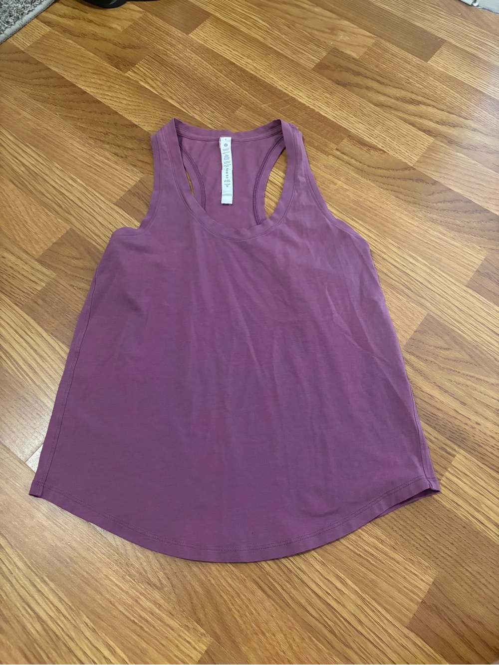 Lululemon Mauve Racerback Tank Top
